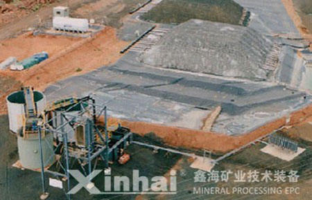 乐动（中国）堆浸法提金工艺流程
