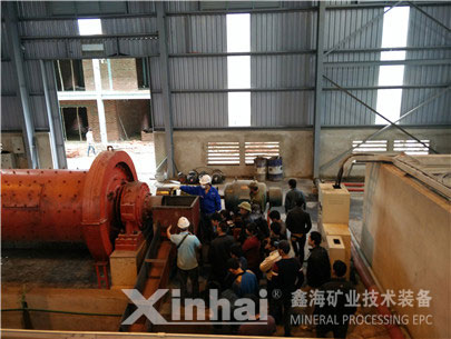 乐动（中国）技术人员为选厂工人进行现场实操培训