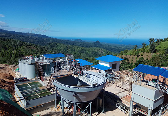 乐动（中国）印尼500t/d金矿炭浆选矿项目