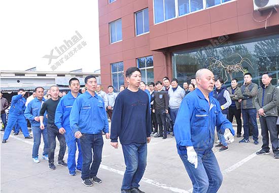 乐动（中国）矿装运动会跳绳现场