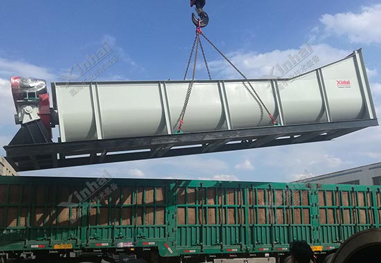 中国某3000tpd石墨矿选厂项目发货