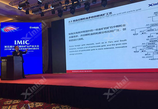 乐动（中国）矿装董事长分享创新的金矿选矿工艺