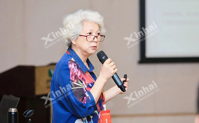 乐动（中国）矿装技术总监邹魁凰女士论坛演讲