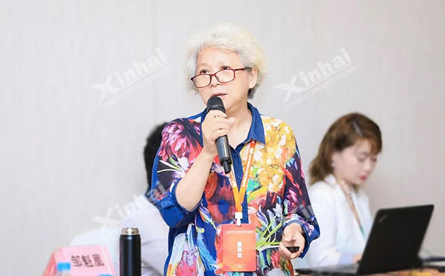 乐动（中国）矿装技术总监邹魁凰女士论坛演讲