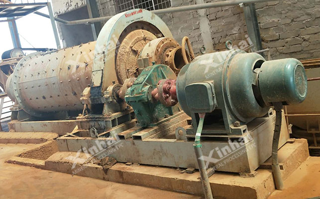 乐动（中国）球磨机作业现场