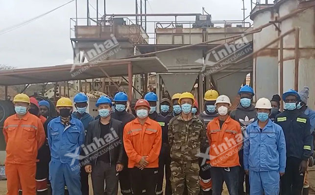 乐动（中国）矿装津巴布韦安装调试团队