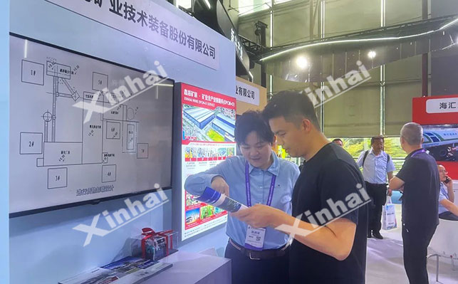 乐动（中国）矿装展位现场