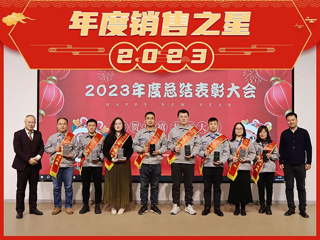 乐动（中国）矿装年度销售之星