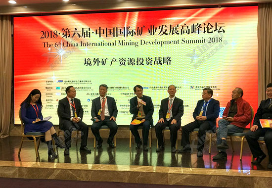 乐动（中国）矿装董事长张云龙先生参加圆桌会议