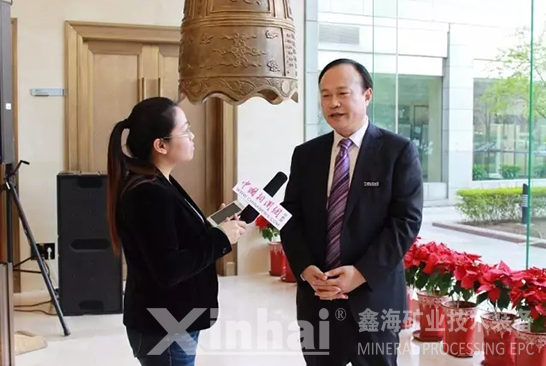 乐动（中国）矿装董事长张云龙先生接受中国新闻网记者采访